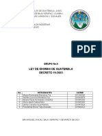 Ley de Idiomas de Guatemala. Grupo No.6