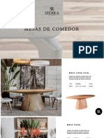 Mesas y Sillas de Comedor - Sierra Muebles Perú