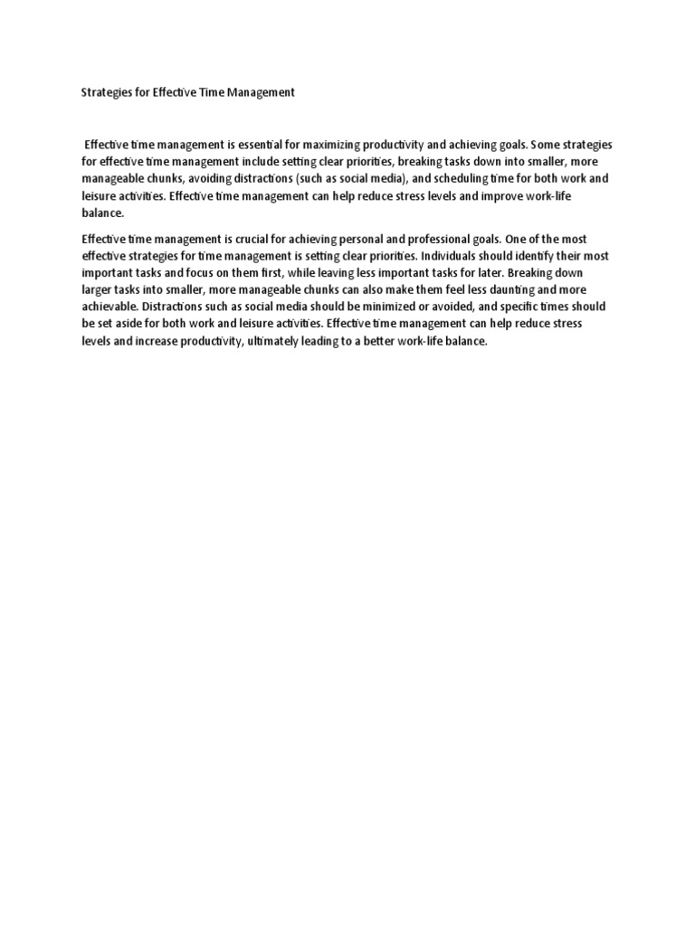strategies-for-effective-time-management-pdf