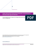 Duplex Ultrasound For Diagnosing Symptomatic Carotid Stenosis in The Extracranial Segments