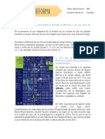 Avenida La Reforma: 1. Con Sus Palabras: ¿Conocemos La Avenida La Reforma y en Qué Zona Se Encuentra?