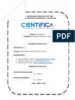Informe 3 Bioquímica
