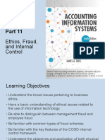 Chapter 2 - : Ethics, Fraud, and Internal Control
