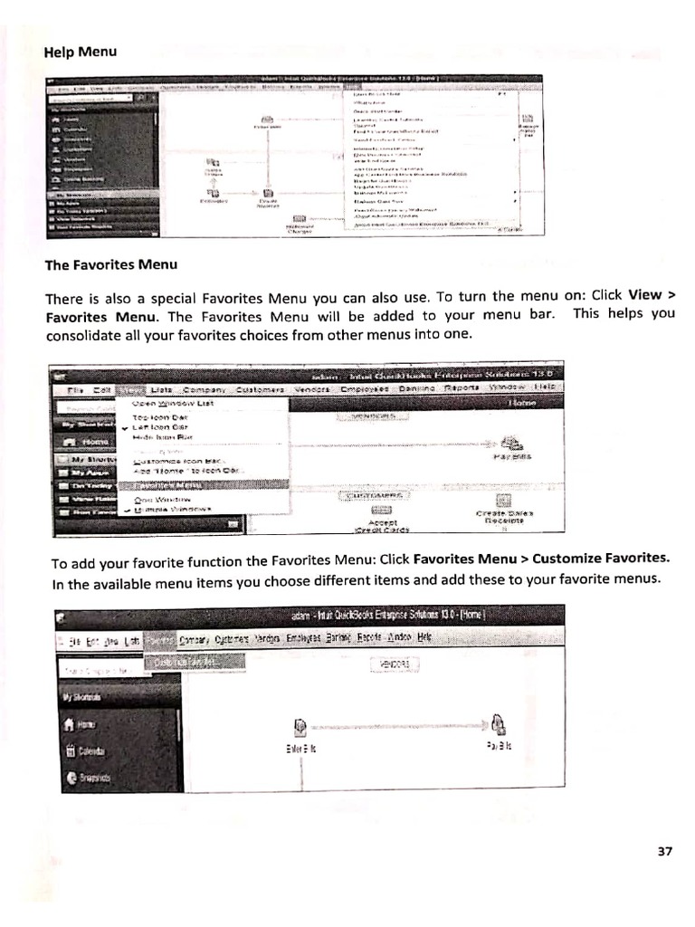 Quickbooks Notes