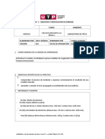 Guía #1 - Medición Y Propagación de Errores Facultad / Área Curso Ambiente