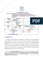 Microcurrículo Gerencia Estratégica - 2022.1