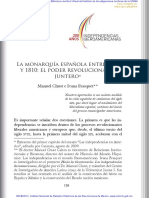 La Monarquía Española Entre 1808 y 1810: El Poder Revolucionario Juntero