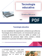 Tecnología Educativa - Cristina Bitiusca