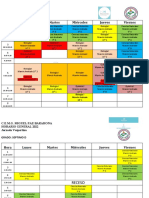 Horario General 2022