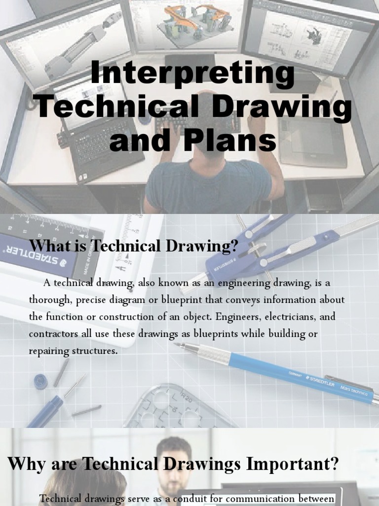 Interpreting Technical Drawing and Plans PDF Technical Drawing Computer Program