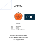 Makalah Kelapa Sawit: Disusun Oleh