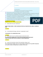 GERALD WANIHA - SITXFSA002 - Assessment A - Short Answer - V2-2