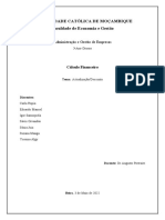 Calculo Financeiro - Actualização - Desconto