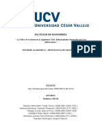 Facultad de Ingeniería: " La Fibra de Carbono en La Ingeniería Civil: Reforzamiento Innovador para Las Edificaciones "