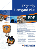 hoja-datos-TXGard-Flamgard Plus - 2 - Detector Gas CH4