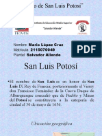 PRESENTACION 4 Estado de San Luis Potosí
