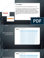 Benchmarking interno y externo de Starbucks