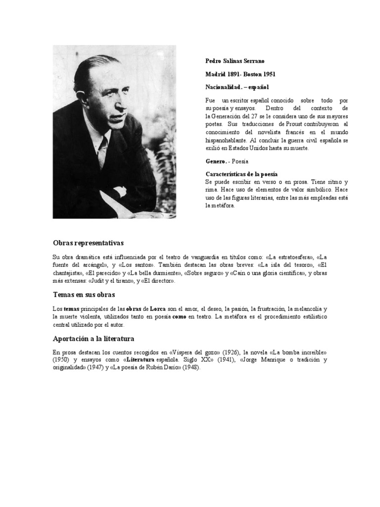 Semblanza Del Autor | PDF | Escritura