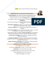 Khyle C. Jalco Amt 1-B Step 2: Writing The Draft-Use The Words From The List To Make Sentences