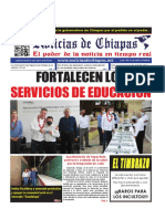 PERIÓDICO NOTICIAS DE CHIAPAS, EDICIÓN VIRTUAL MARTES 25 DE ABRIL DE 2023