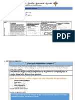 1 SITUACION D EAPRENDIZAJE de Ciencia y Tecnologia 3 de Octubre