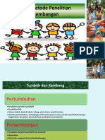 Tumbuh Kembang Dan Teori Perkembangan