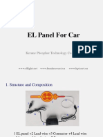 EL Panel For Car 20220207