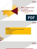 Mario Vargas Llosa y El Boom Hispanoamericano: Semana 14