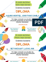 Diploma Tercero A