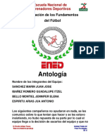 Antología: Aplicación de Los Fundamentos Del Fútbol