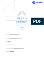 Fisica y Quimica Trabajo Final