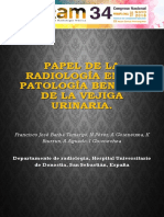 Papel radiología patología benigna vejiga