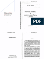 Desarrollo y Politica: Economia Politica Politica Econümica Nacional