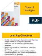 Types of Strategies: Chapter Four