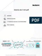 Documents-Historia-de-l-Art - PDF: Naimehc Historia Del Arte 1º Prueba de Acceso A La Universidad PAU Cataluña