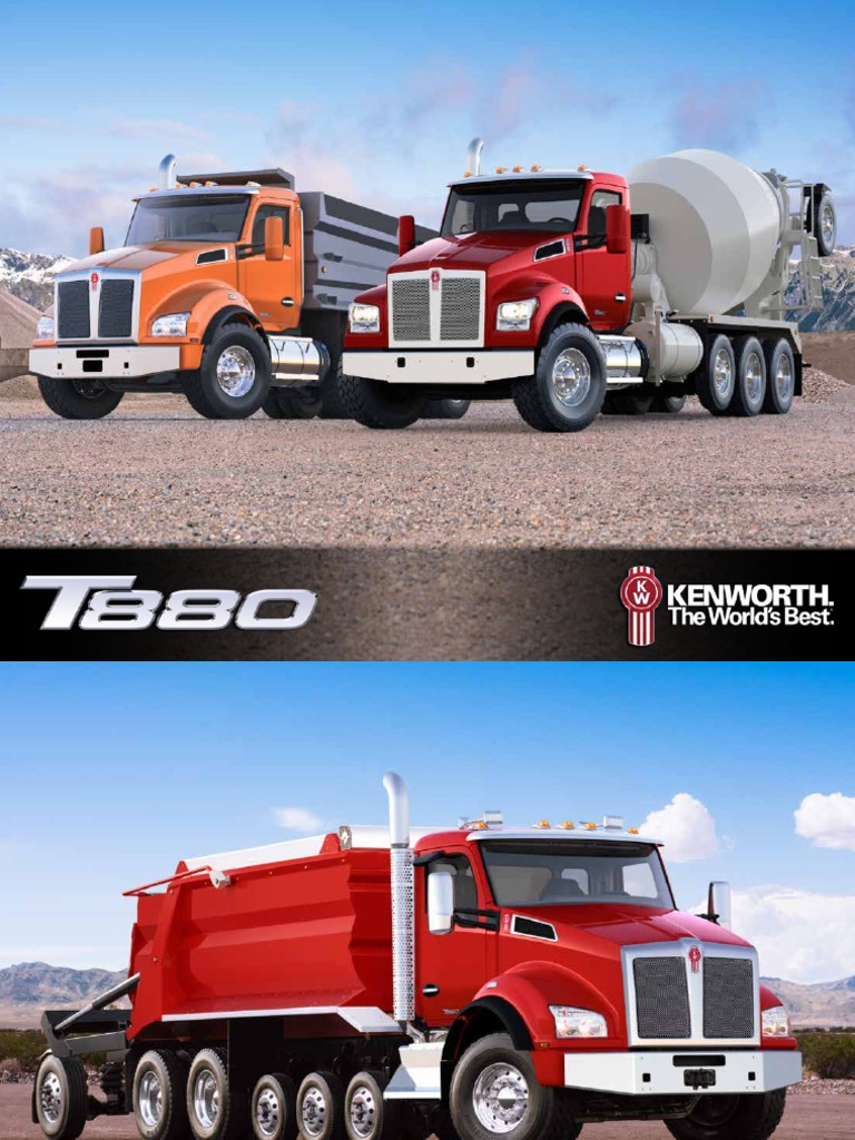 Kenworth t880 | PDF | Truck | Headlamp