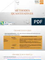 Méthodes Quantitatives