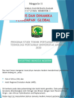 Manusia & Dinamika Peradaban Global