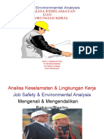 Job Safety & Environmental Analysis: Analisa Keselamatan DAN Lingkungan Kerja