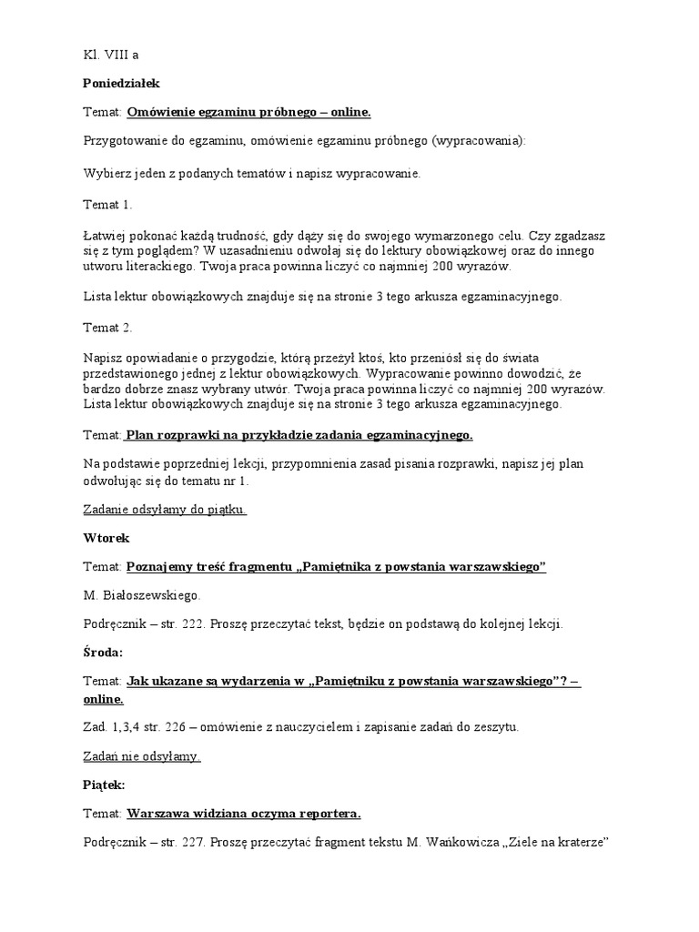 Podrecznik J Polski Klasa 8 J Polski Is 1588515491 | PDF