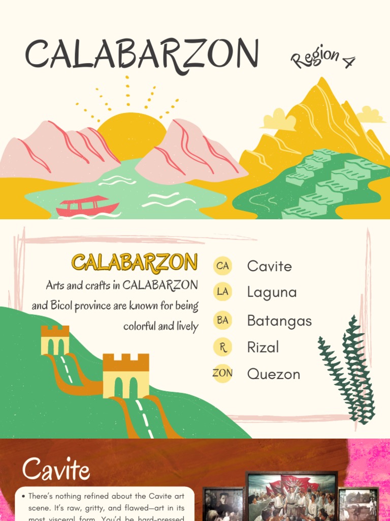 Calabarzon: Region 4 | PDF | Social Science