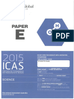 ICAS Science E 2015
