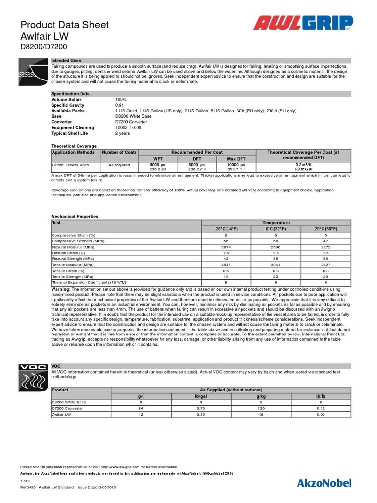 Awlfair LW Download Free PDF Epoxy Young's Modulus