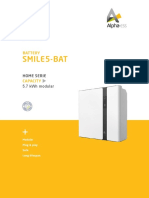 Alpha 5.7kWh Battery Datasheet