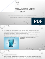 Apa. Miracolul Vieții H2O: Apa Este Mama Vietii Si in Același Timp Suportul Vițeii, Gratie Caracteristicilor Sale Unice