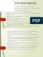 Concepto Testamento: BAQUEIRO ROJAS, Edgar y Rosalía Buenrostro Báez, Derecho Sucesorio, 6 . Reim., México, Oxford