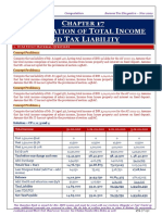 Computation of Tax Liability for Various Income Slabs