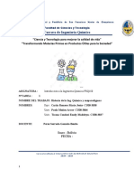 Historia de La Ing. Quimica y Paradigmas