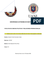 Universidad Autonoma de Nuevo Leon: Facultad de Ciencias Politicas Y Relaciones Internacionales
