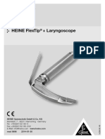 HEINEFlex Tip Laryngoscope Instructionfor Use